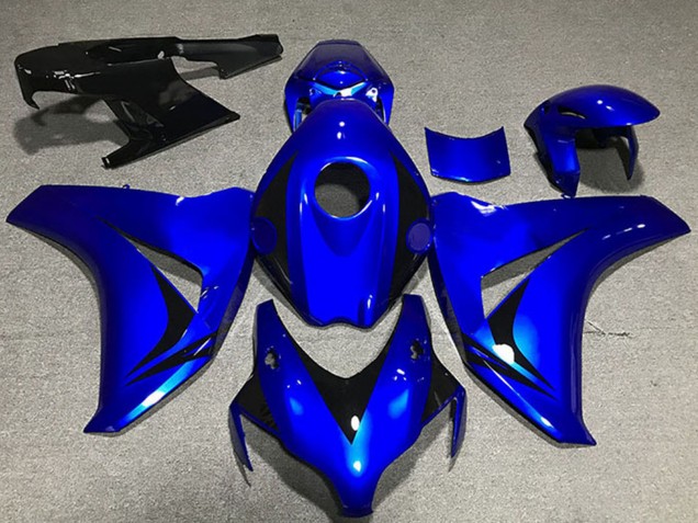 Honda CBR1000RR Motorrad Verkleidung 2008-2011 - Dunkel Blau Schwarz