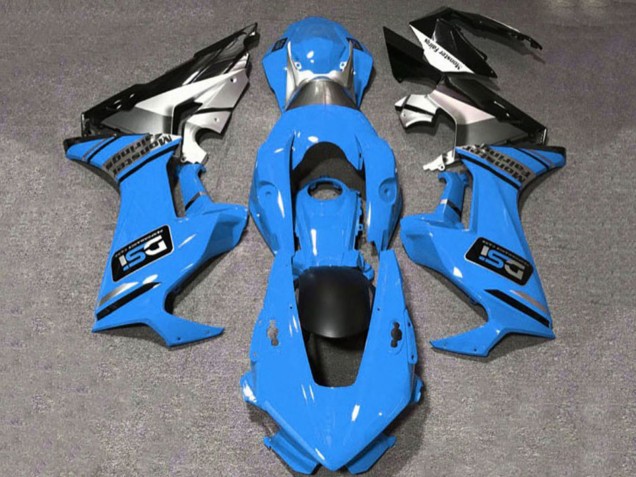 Honda CBR1000RR Motorrad Verkleidung 2017-2024 - Blau Weiss Silber Glanzendes Schwarz DSI