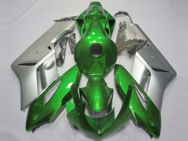 Honda CBR1000RR Motorrad Verkleidung 2004-2005 - Silber Grun