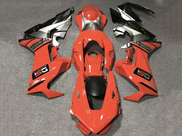 Honda CBR1000RR Motorrad Verkleidung 2017-2024 - Orange Weiss Silber Glanzendes Schwarz DSI