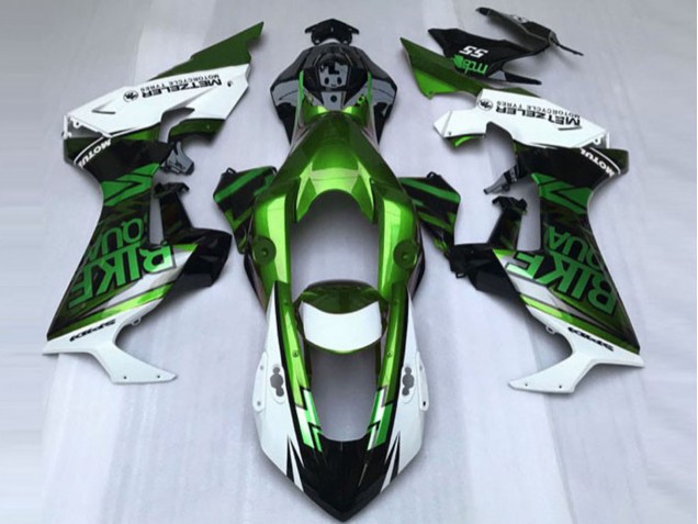 Honda CBR1000RR Motorrad Verkleidung 2017-2023 - Weiss Grun Glanzendes Schwarz