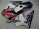 Honda CBR600RR Motorrad Verkleidung 2003-2004 - Weiss Rot Blau
