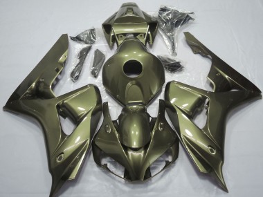 Honda CBR1000RR Motorrad Verkleidung 2006-2007 - Olive Grun