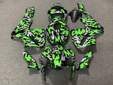 Honda CBR600RR Motorrad Verkleidung 2005-2006 - Camouflage Grun
