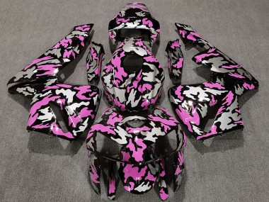 Honda CBR600RR Motorrad Verkleidung 2005-2006 - Camouflage HellRosa