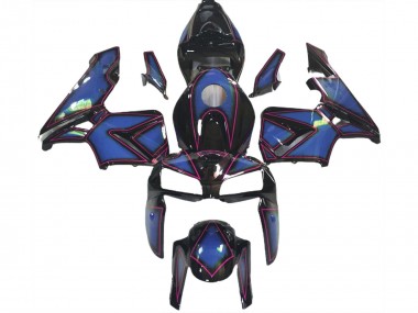 Honda CBR600RR Motorrad Verkleidung 2005-2006 - Dunkel Blau Rosa OutLinie