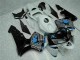 Honda CBR600RR Motorrad Verkleidung 2005-2006 - Weiss Schwarz Grun