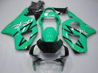 Honda CBR954RR Motorrad Verkleidung 2002-2003 - Blau Grun Blau Glanzendes Schwarz