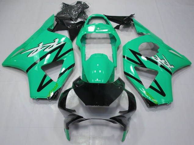Honda CBR954RR Motorrad Verkleidung 2002-2003 - Blau Grun Blau Glanzendes Schwarz