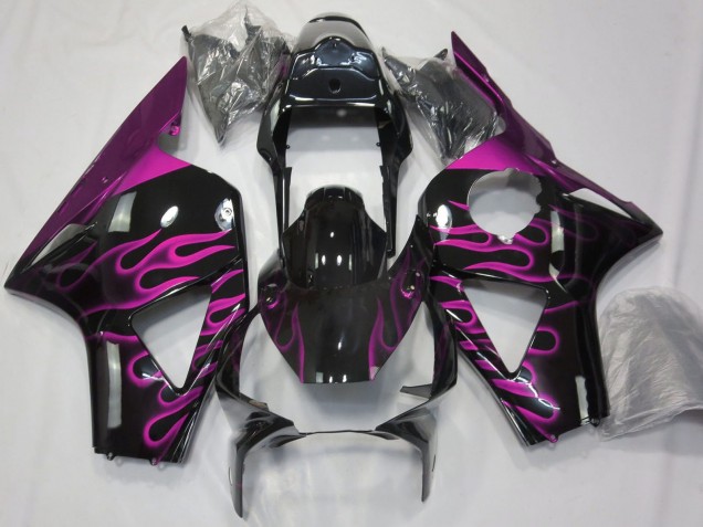 Honda CBR954RR Motorrad Verkleidung 2002-2003 - Rosa Flamme