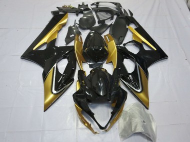 Suzuki GSXR 1000 Motorrad Verkleidung 2005-2006 - Gold Schwarz