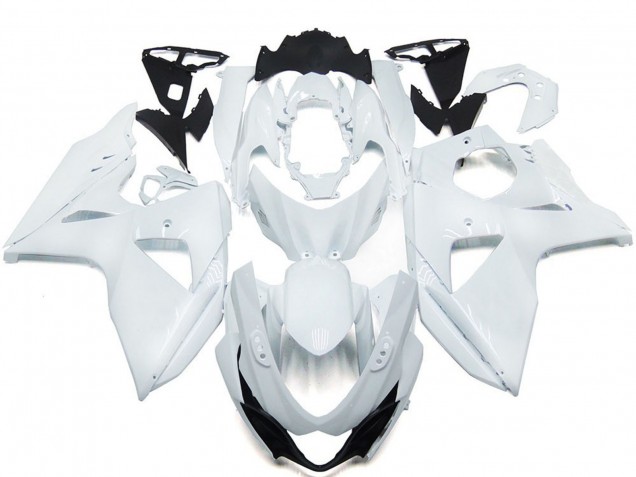 Suzuki GSXR 1000 Motorrad Verkleidung 2009-2016 - Glanzendes Weiss