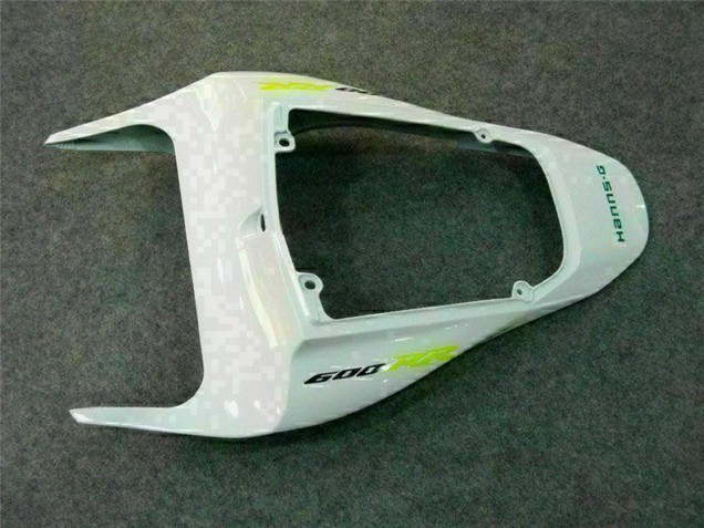 Honda CBR600RR Motorrad Verkleidung 2007-2008 - Weiss Grun Glanzendes Schwarz Hannspree