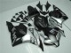 Honda CBR600RR Motorrad Verkleidung 2009-2012 - Silber Matt Schwarz Repsol