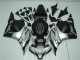 Honda CBR600RR Motorrad Verkleidung 2009-2012 - Silber Matt Schwarz Repsol