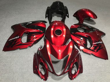 Suzuki GSXR 1300 Motorrad Verkleidung 2008-2020 - Dunkel Rot