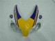 Honda CBR1000RR Motorrad Verkleidung 2004-2005 - Weiss Blau Gelb Rothmans