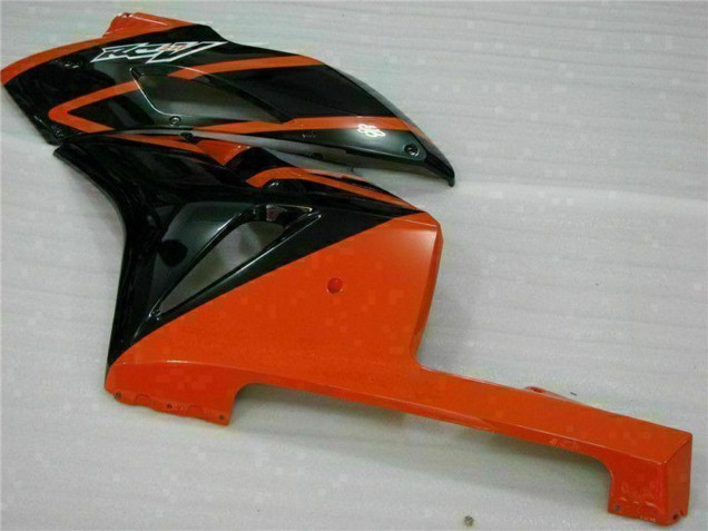 Honda CBR1000RR Motorrad Verkleidung 2004-2005 - Orange Glanzendes Schwarz