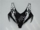 Honda CBR1000RR Abs Verkleidungen 2008-2011 - Weiss Glanzendes Schwarz