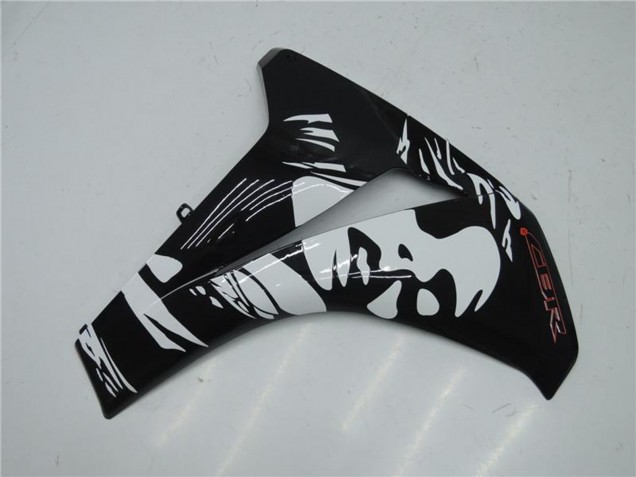 Honda CBR1000RR Abs Verkleidungen 2008-2011 - Weiss Glanzendes Schwarz