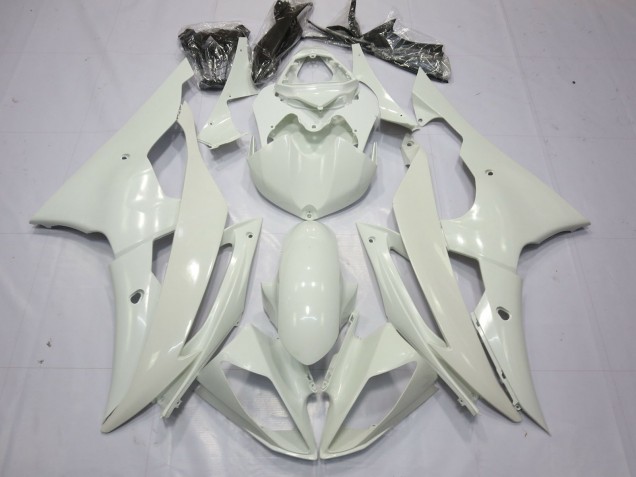 Yamaha R6 Motorrad Verkleidung 2008-2016 - Perl Weiss