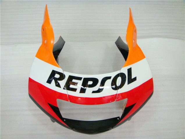 Honda CBR600 F3 Motorrad Verkleidung 1995-1996 - Orange Weiss Rot Glanzendes Schwarz Repsol