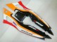 Honda CBR600 F3 Motorrad Verkleidung 1995-1996 - Orange Weiss Rot Glanzendes Schwarz Repsol