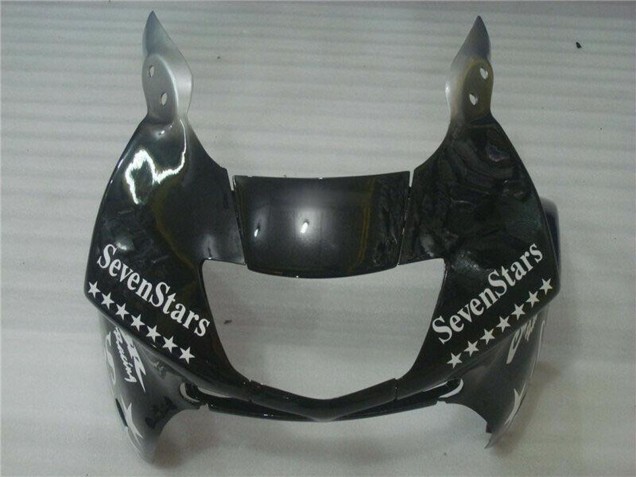 Honda CBR600 F3 Motorrad Verkleidung 1995-1996 - Silber Glanzendes Schwarz SevenStars