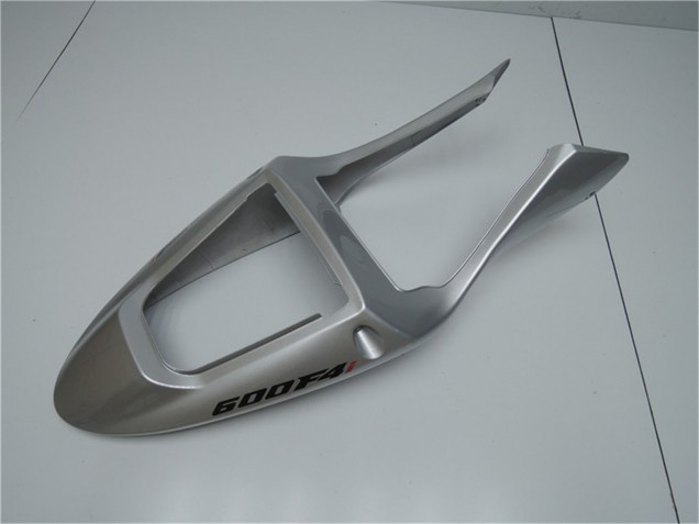 Honda CBR600 F4i Motorrad Verkleidung 2001-2003 - Silber Glanzendes Schwarz