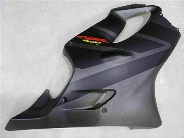 Honda CBR600 F4i Motorrad Verkleidung 2001-2003 - Matt Schwarz Grau