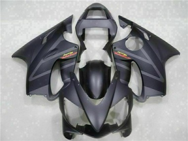 Honda CBR600 F4i Motorrad Verkleidung 2001-2003 - Matt Schwarz Grau
