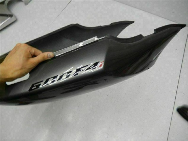 Honda CBR600 F4i Motorrad Verkleidung 2004-2007 - Silber Matt Schwarz