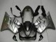 Honda CBR600 F4i Motorrad Verkleidung 2004-2007 - Silber Matt Schwarz
