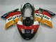 Honda CBR1100XX Blackbird Motorrad Verkleidung 1996-2007 - Orange Weiss Rot Glanzendes Schwarz Repsol