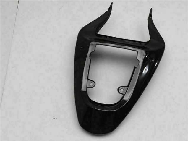 Suzuki GSXR 600/750 Motorrad Verkleidung 2001-2003 - Glanzendes Schwarz Silber Flamme