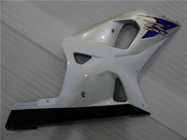 Suzuki GSXR 600/750 Motorrad Verkleidung 2001-2003 - Weiss Silber Blau Schwarz