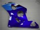 Suzuki GSXR 600/750 Motorrad Verkleidung 2004-2005 - Weiss Blau Schwarz