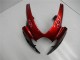 Suzuki GSXR 600/750 Motorrad Verkleidung 2006-2007 - Rot Glanzendes Schwarz