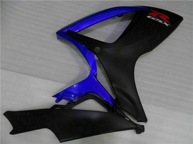 Suzuki GSXR 600/750 Motorrad Verkleidung 2006-2007 - Blau Matt Schwarz Rot
