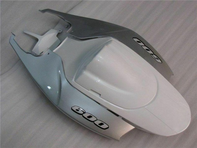Suzuki GSXR 600/750 Motorrad Verkleidung 2006-2007 - Weiss Silber