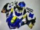 Suzuki GSXR 600/750 Motorrad Verkleidung 2008-2010 - Blau Gelb Hai