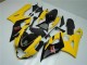 Suzuki GSXR 1000 Motorrad Verkleidung 2005-2006 - Gelb Glanzendes Schwarz Rot