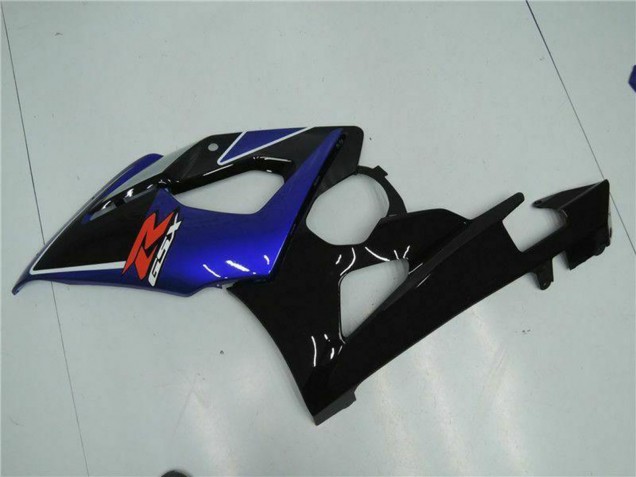 Suzuki GSXR 1000 Motorrad Verkleidung 2005-2006 - Blau Schwarz