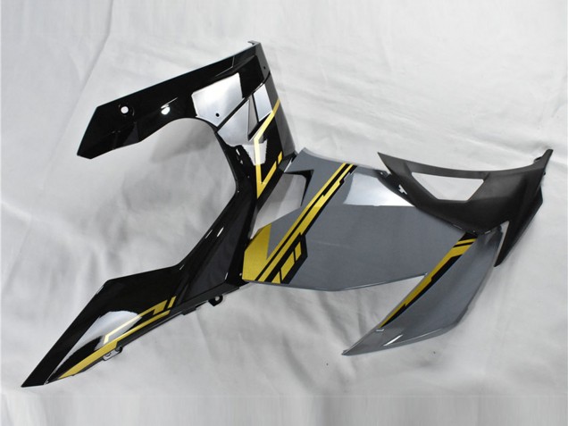 Kawasaki Ninja 400 Motorrad Verkleidung 2018-2024 - Nardo Grau Gold Schwarz