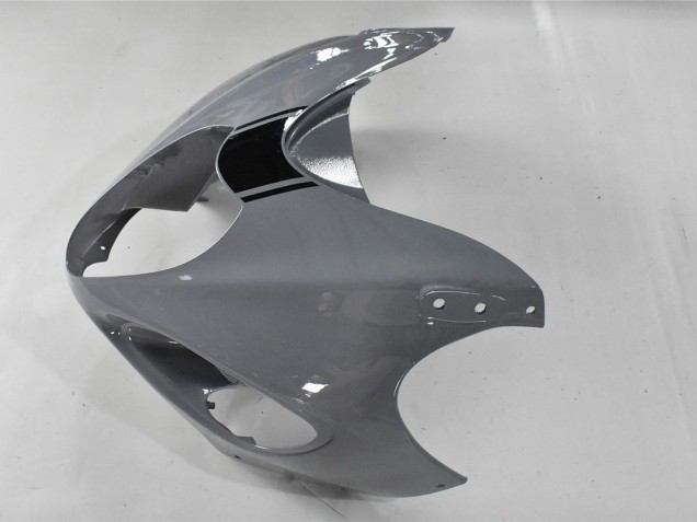 Suzuki GSXR 1300 Hayabusa Motorrad Verkleidung 1996-2007 - Nardo Grau Schwarz Kein Aufkleber
