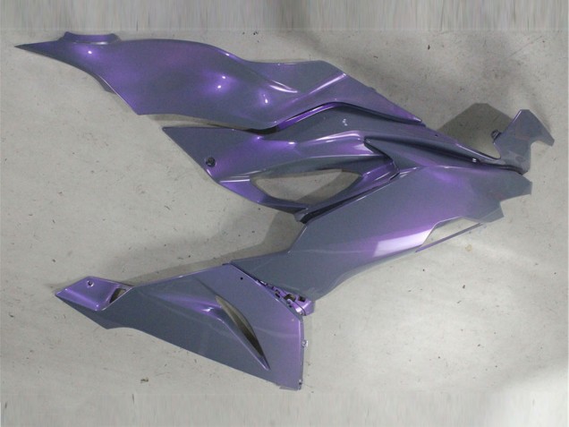 Kawasaki ZX6R Motorrad Verkleidung 2019-2022 - Chameleon Grau Dazz Perl Lila
