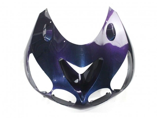 Kawasaki ZX14R ZZR1400 Motorrad Verkleidung 2006-2011 - Chameleon Blau Lila