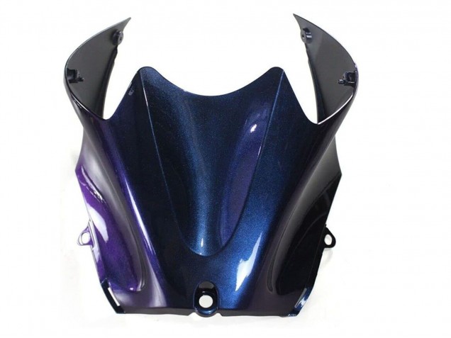Kawasaki ZX14R ZZR1400 Motorrad Verkleidung 2006-2011 - Chameleon Blau Lila