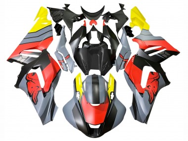 Honda CBR1000RR-R Motorrad Verkleidung 2020-2023 - Gelb Grau Rot Matt Schwarz