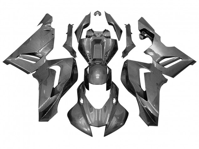 Honda CBR1000RR-R Motorrad Verkleidung 2020-2023 - Schwarze Carbonfaser